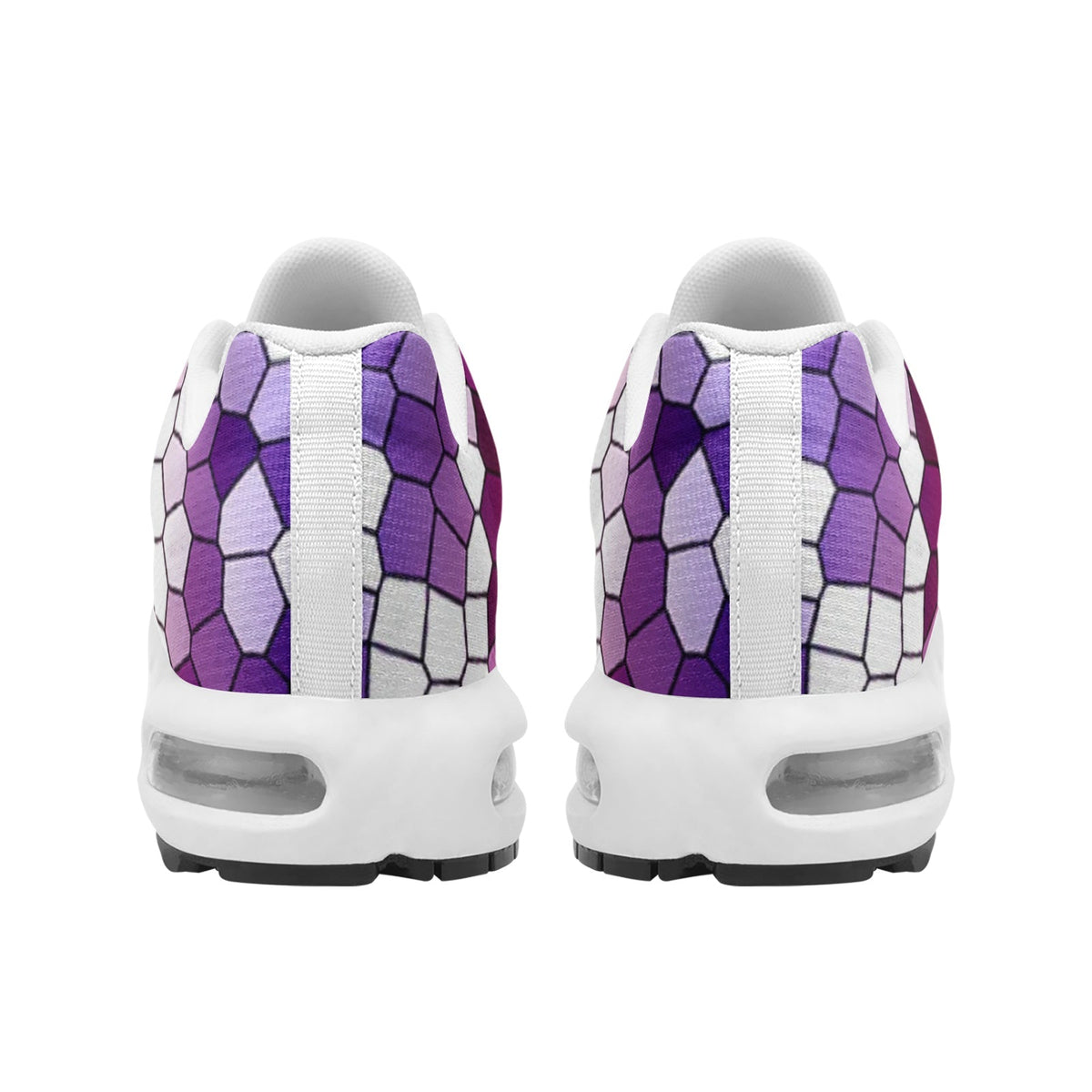 VIPER SHOES STYLE 55TT Mosaic Abstract 01 Unisex Sneakers – Lightweight Mesh Tech Eco-Flex Shoes with TPU Details