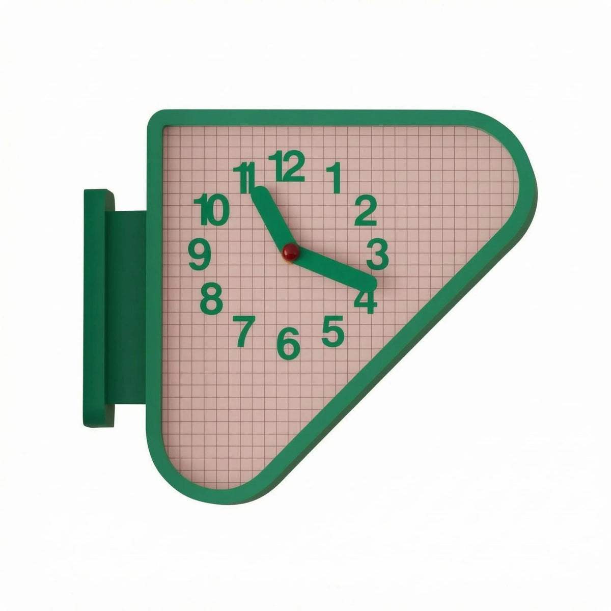 Classical Living Room Wall Clocks Triangle Double-sided Silent Wall Clock Bedroom Study Room Corner Wall Watch Art Home Decor