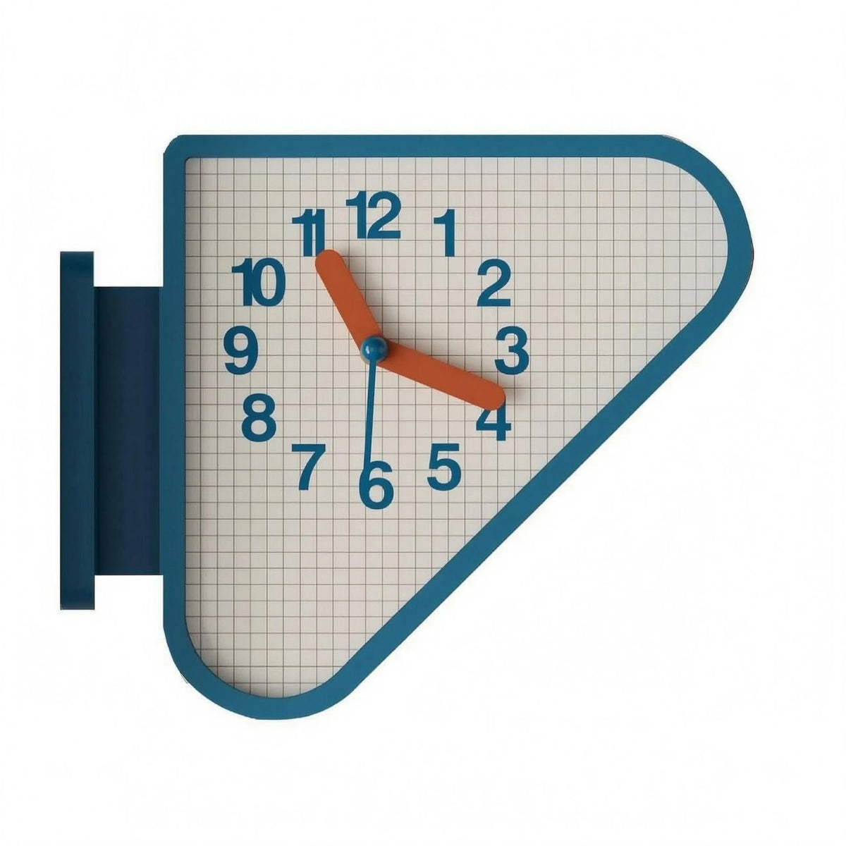 Classical Living Room Wall Clocks Triangle Double-sided Silent Wall Clock Bedroom Study Room Corner Wall Watch Art Home Decor