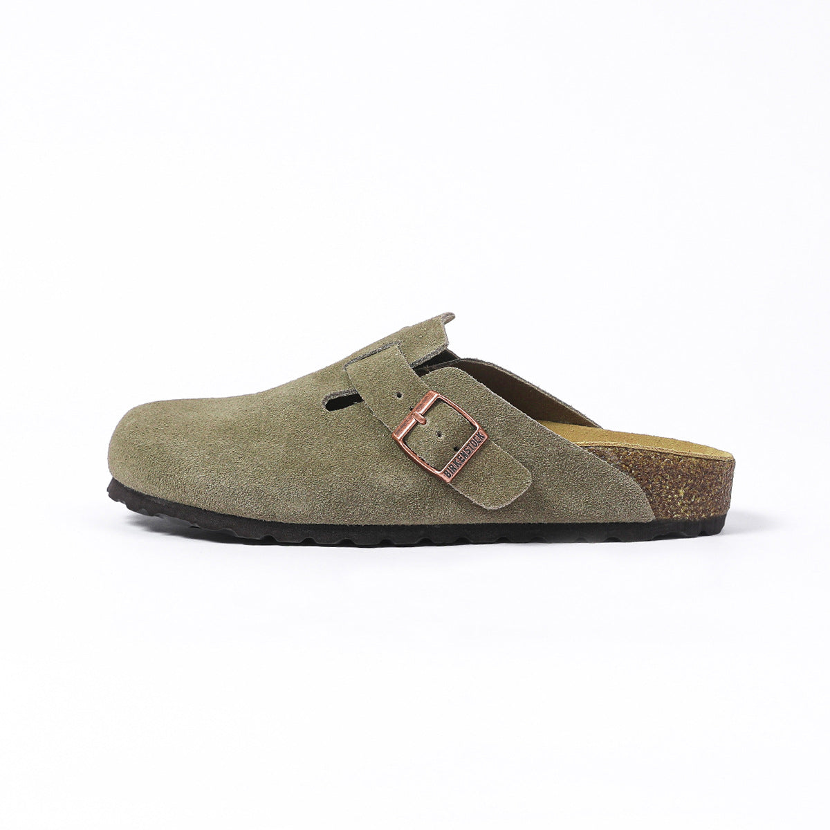 Women’s Boston Soft Footbed Suede Mules – Comfortable Slip-On Clog Sandals for Everyday Casual Wear