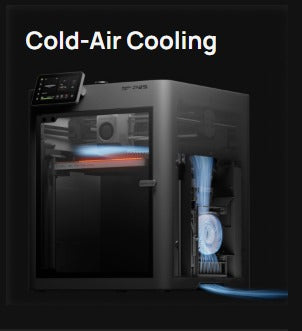 Bambu Lab P2S 3D Printer – High-Speed AI Smart Printing with Quick-Swap Hot end