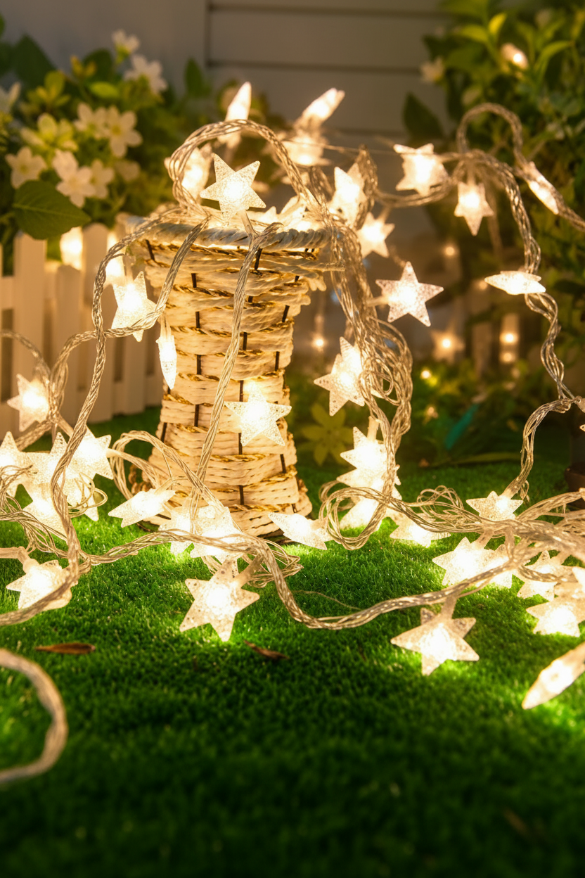 LED Star Fairy String Lights – USB & Battery Powered | Christmas, Wedding & Home Decor