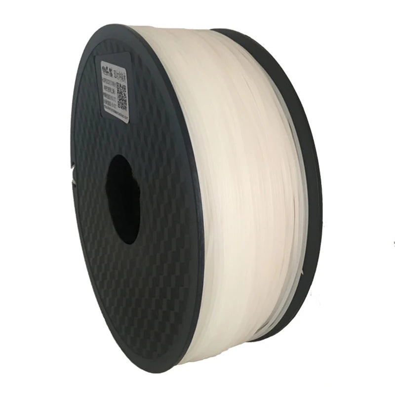 Erilles HDPE 3D Printer Filament 1.75mm – 1kg High-Density Polyethylene PE Filament, Black FDM Printing Material