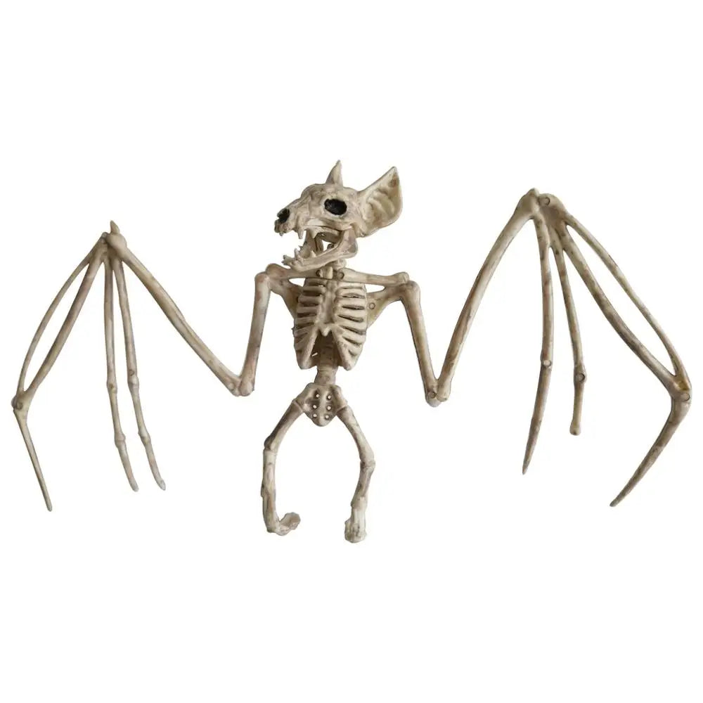 Halloween Decoration Animal Skeleton Bones Creepy Spider Bat Mouse Scorpion Lizard Bonez Ornaments Hallowmas Horror Props Party