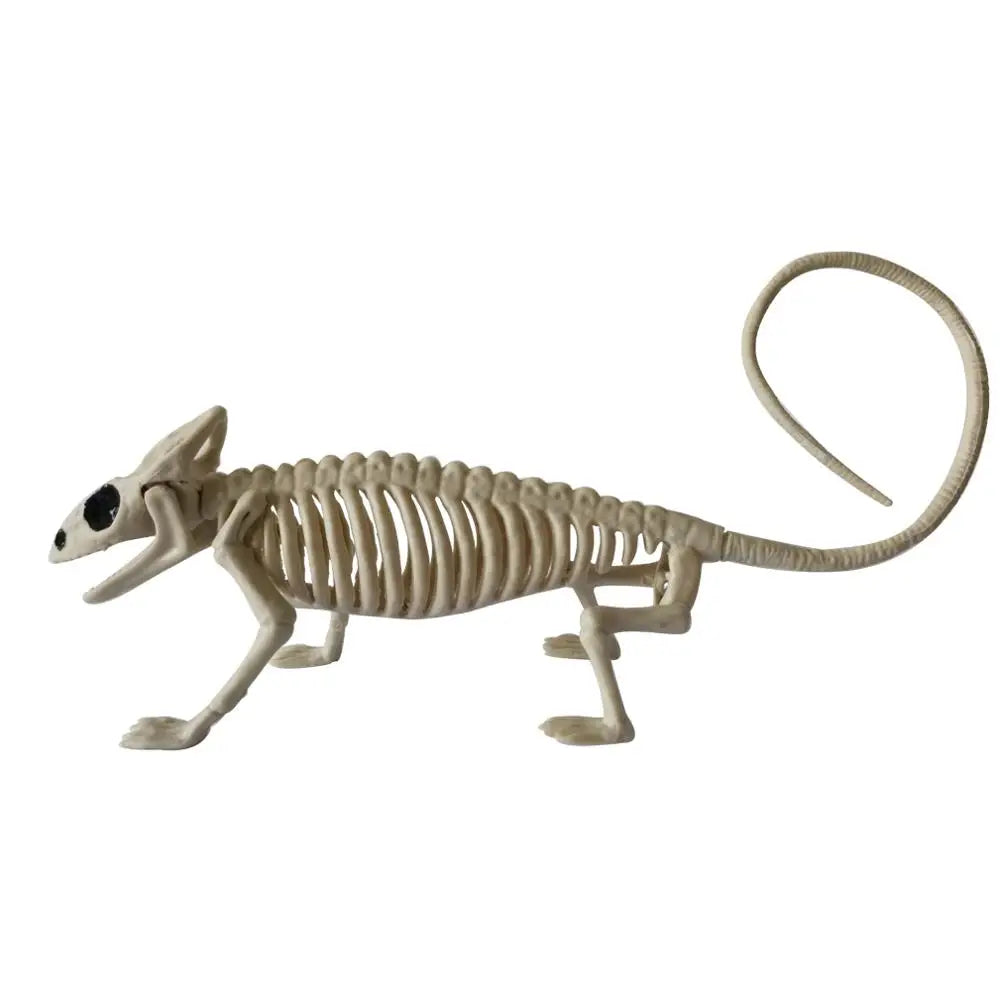 Halloween Decoration Animal Skeleton Bones Creepy Spider Bat Mouse Scorpion Lizard Bonez Ornaments Hallowmas Horror Props Party