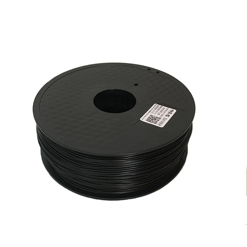 Erilles HDPE 3D Printer Filament 1.75mm – 1kg High-Density Polyethylene PE Filament, Black FDM Printing Material