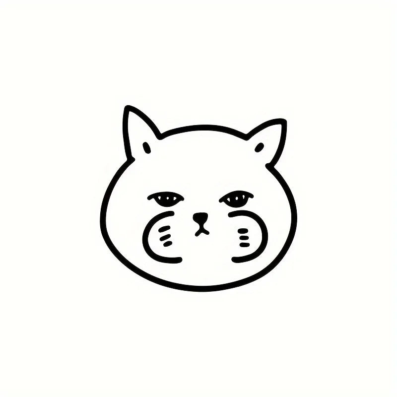 Japanese Cute Cat Door Curtain, Cartoon Hanging Curtain for Bedroom & Kitchen, 1-Panel Polyester Room Divider with Blackout Design for Home, Office & Cafe Decor