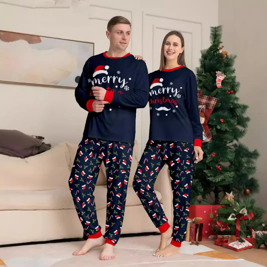 Family Couples Christmas Pajamas Matching Sets Womens Mens Pjs Long Sleeve Sleepwear Holiday Lounge Sets 2026