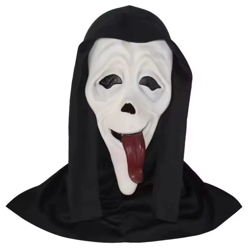 Halloween carnival funny headgear cosplay costume, comical wig mask prank props, party decoration creative headpiece