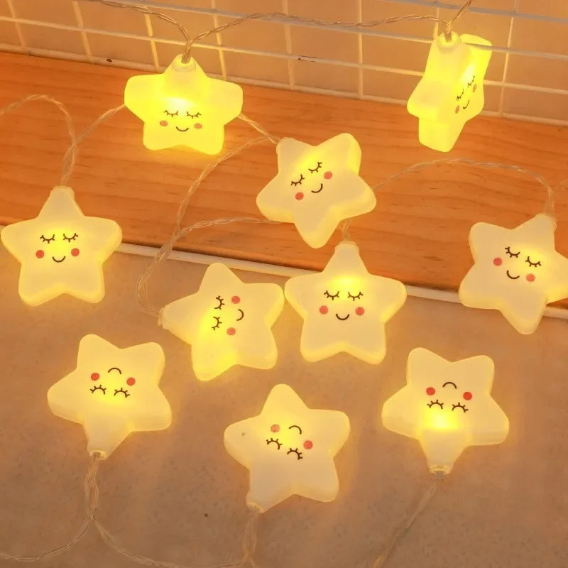 144 LED Star String Lights – Warm White USB & Battery Fairy Lights for Christmas, Weddings & Garden Decor