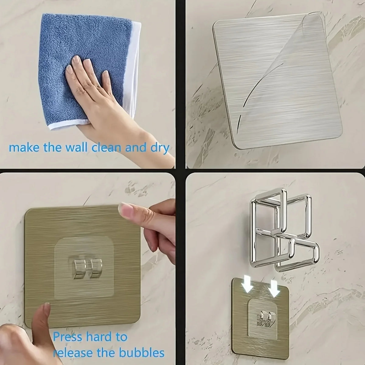 1/2/4/6Pcs Stainless Steel Washbasin Hook Multifunction Punch-free Kitchen Bathroom Rack Basin Storage Rack Towel Hanging Holder