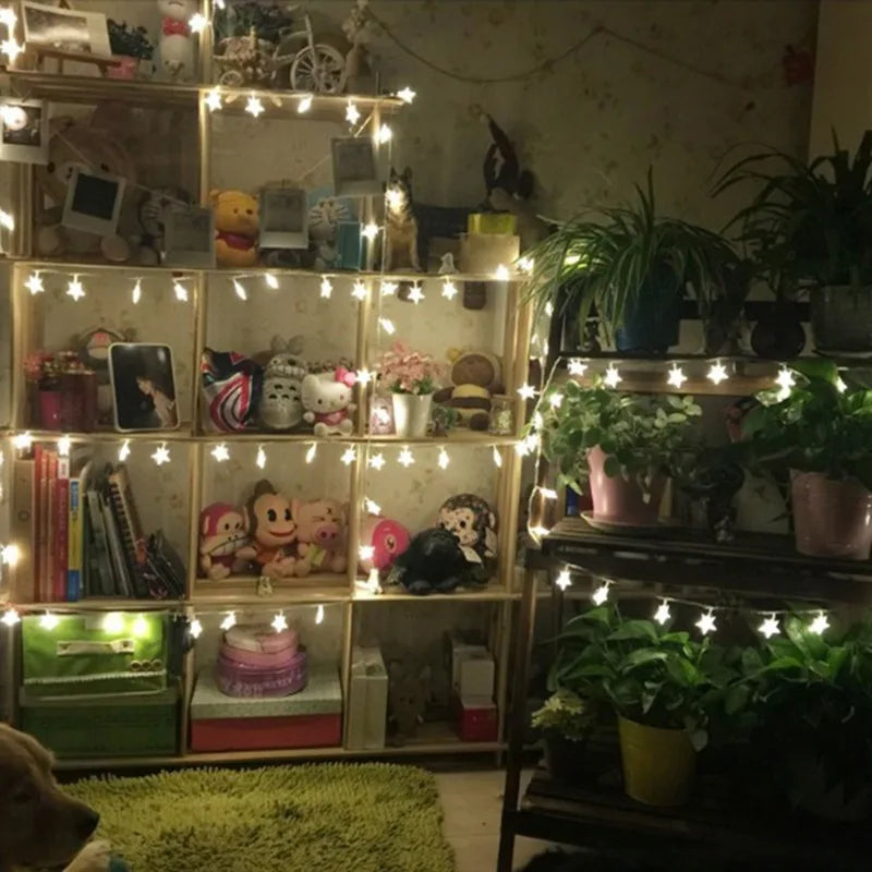 LED Star Fairy String Lights – USB & Battery Powered | Christmas, Wedding & Home Decor