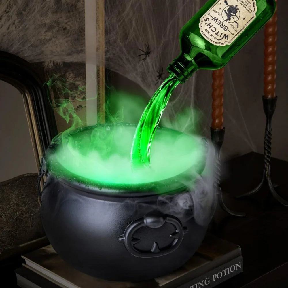 Halloween Magic Black Witch Bowl Float Bottle and Diffuser Horror House Decoration Hocus Pocus Party Scary Props Halloween Decor