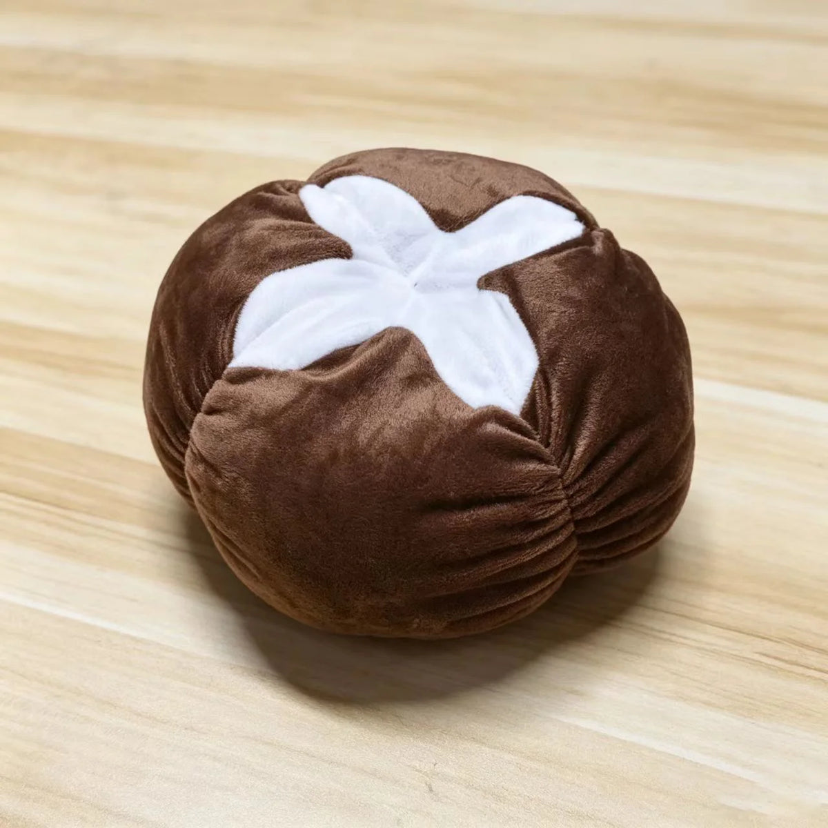Cute Mushroom & Tomato Plush Cushion 25cm – Soft PP Cotton Pillow for Sofa, Bedroom & Bay Window, Kawaii Home Decor