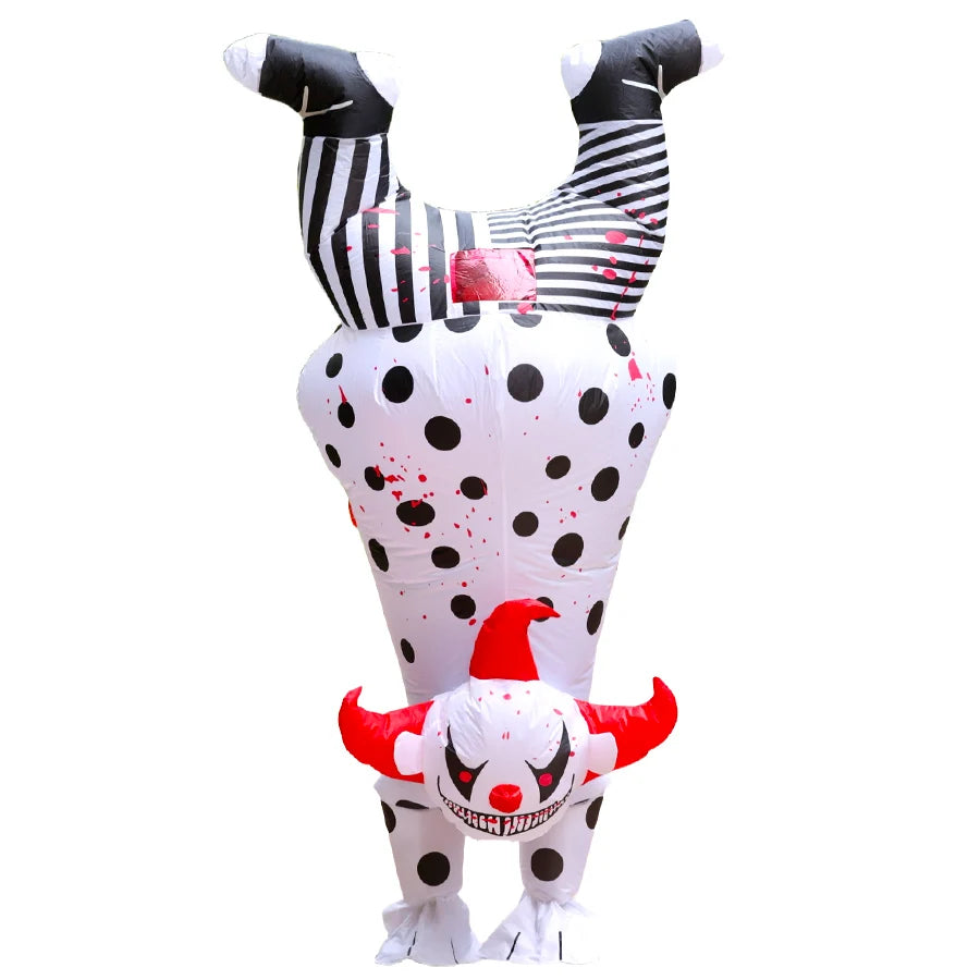 Halloween Funny Performance Costumes Terrifying Ghost Pumpkin Man Inflatable Costumes Day of the Dead Carnival Party Cosplay