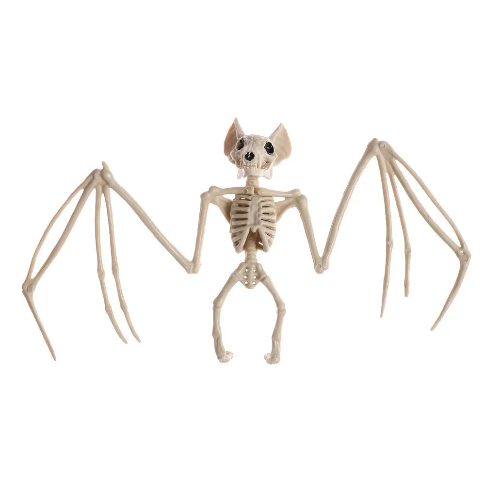Halloween Decoration Animal Skeleton Bones Creepy Spider Bat Mouse Scorpion Lizard Bonez Ornaments Hallowmas Horror Props Party