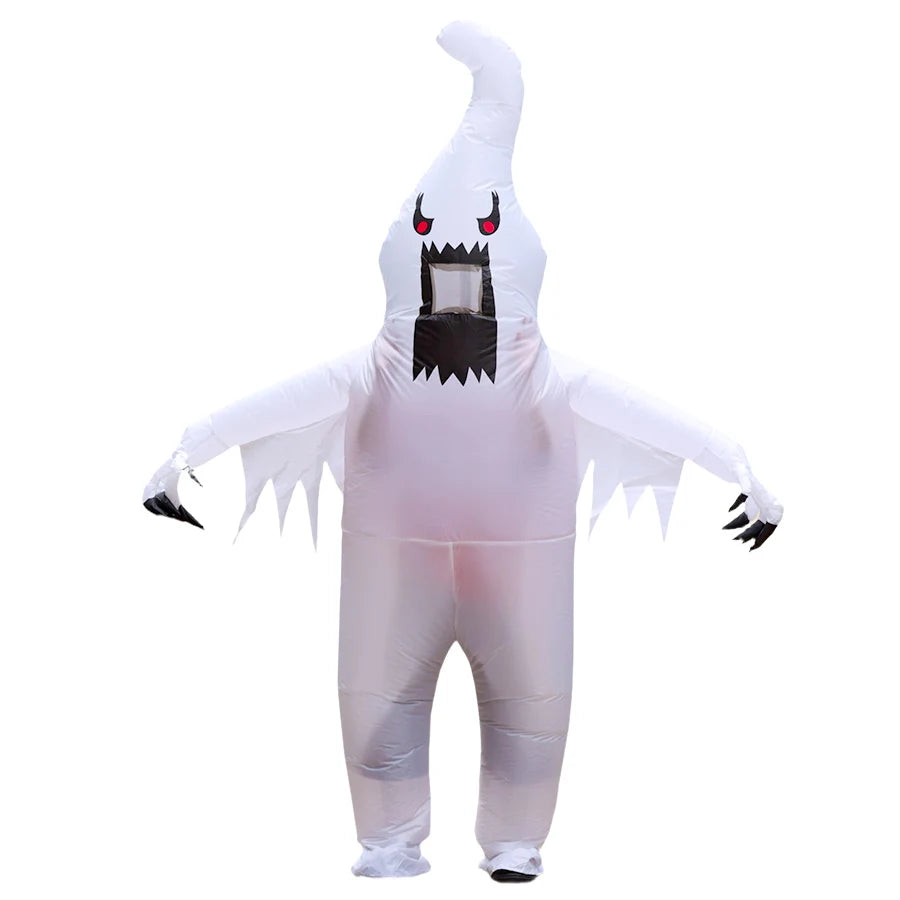 Halloween Funny Performance Costumes Terrifying Ghost Pumpkin Man Inflatable Costumes Day of the Dead Carnival Party Cosplay