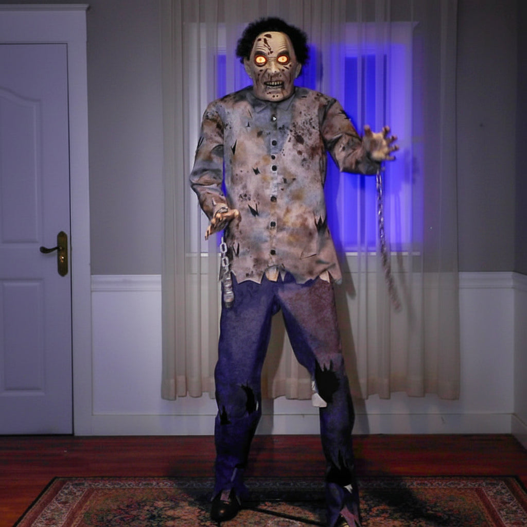 Halloween Haunted House Prop – Large Electric Animated Decoration for Haunted Attractions & Parties