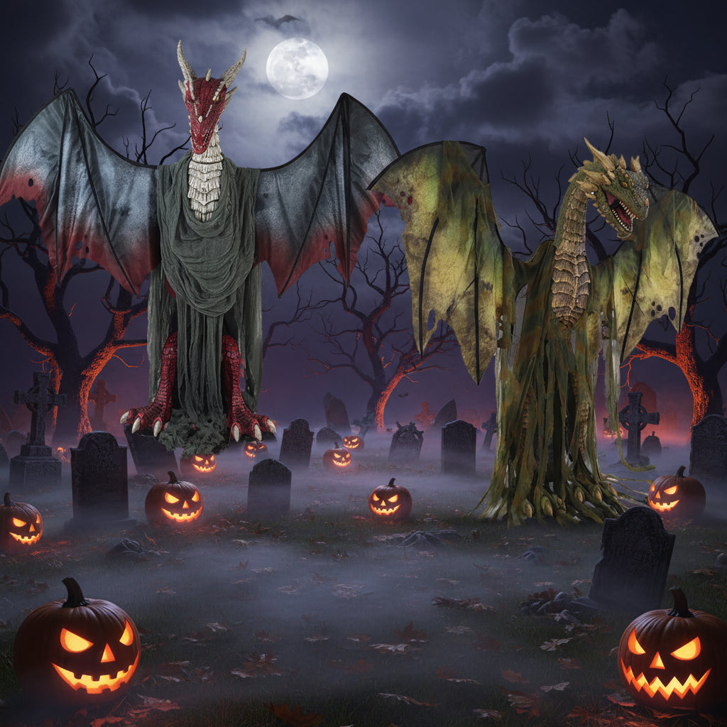 Halloween Haunted House Prop – Large Electric Animated Decoration for Haunted Attractions & Parties
