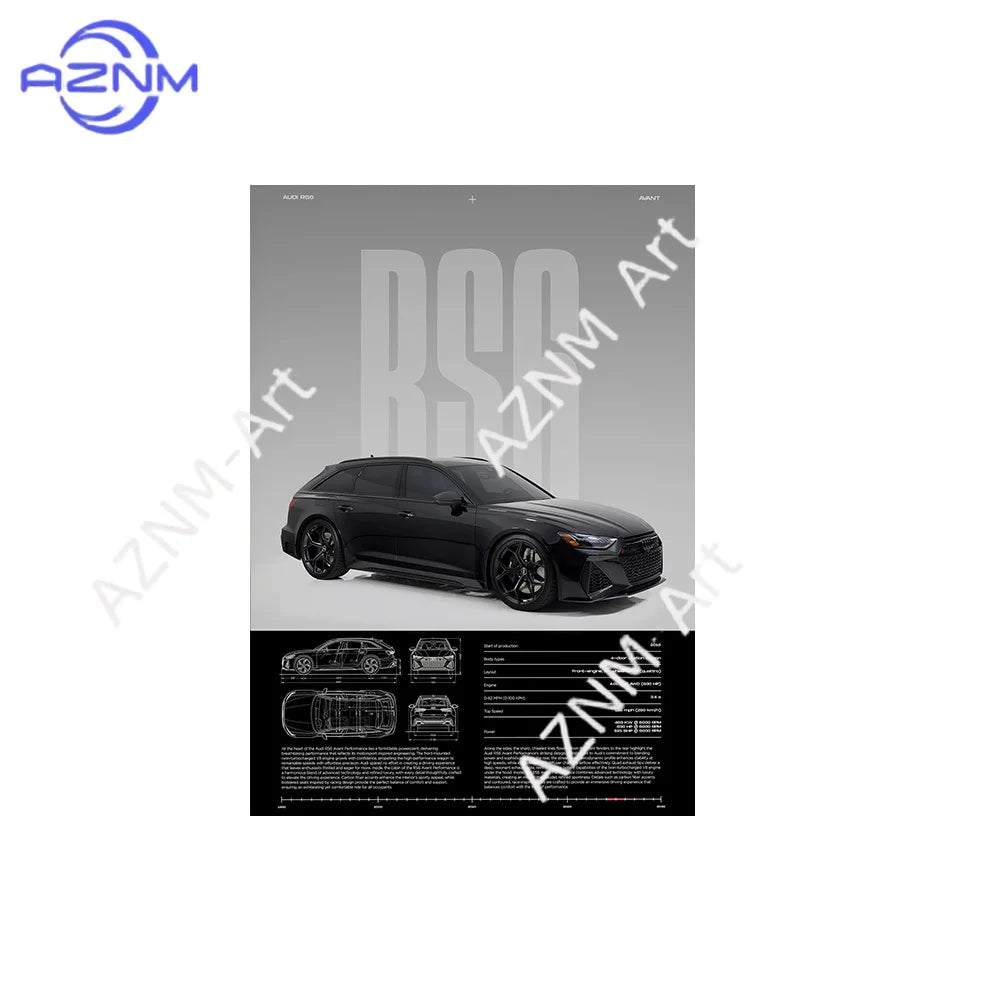 Performance Sports Cars Wall Art Poster Fashion Race Cars Canvas Painting Famous Cars Canvas Art Prints Cars Decorative Pictures