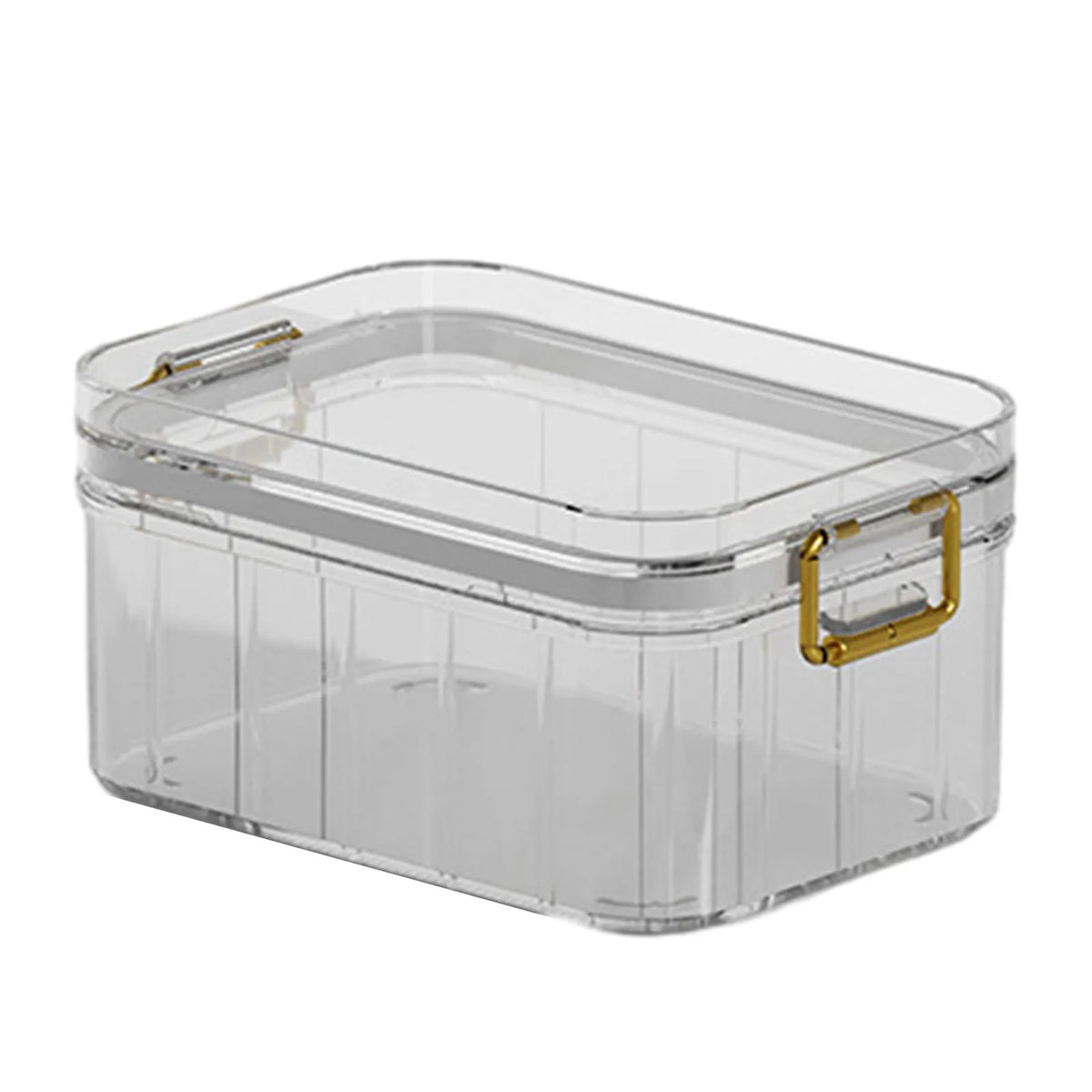 Kitchen Food Storage Clear Containers Plastic Box Jars For Bulk Cereals Household Organizers For Pantry Organizer Jars With Lid