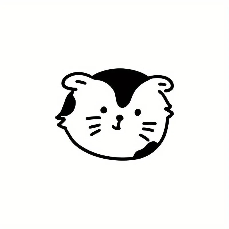 Japanese Cute Cat Door Curtain, Cartoon Hanging Curtain for Bedroom & Kitchen, 1-Panel Polyester Room Divider with Blackout Design for Home, Office & Cafe Decor