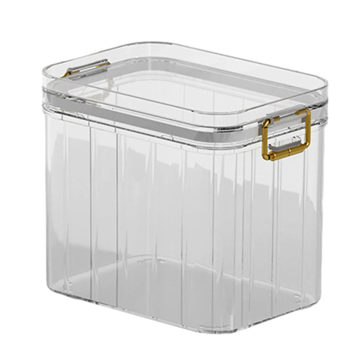 Kitchen Food Storage Clear Containers Plastic Box Jars For Bulk Cereals Household Organizers For Pantry Organizer Jars With Lid