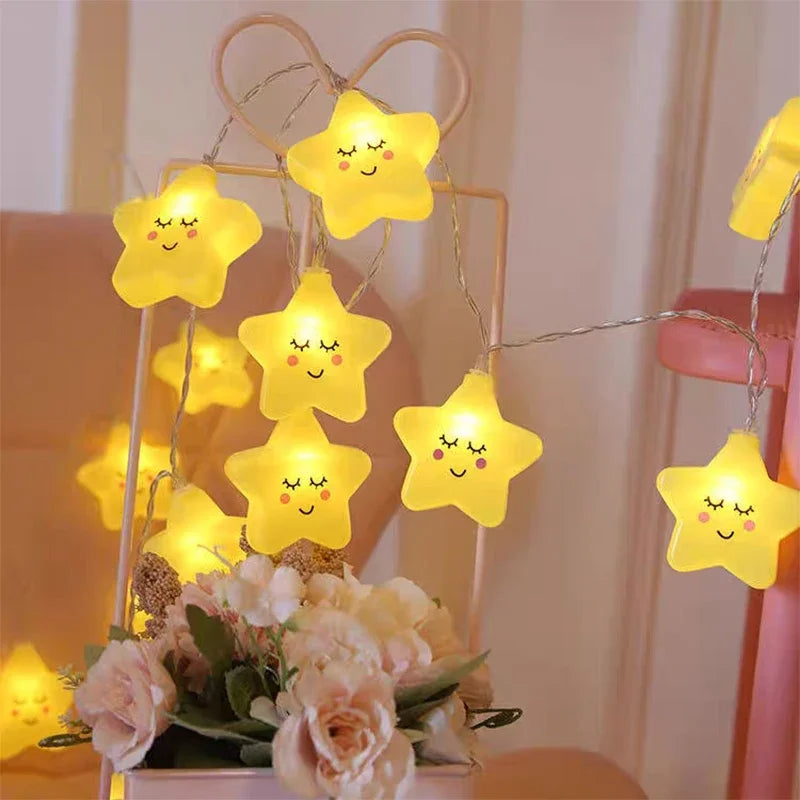144 LED Star String Lights – Warm White USB & Battery Fairy Lights for Christmas, Weddings & Garden Decor