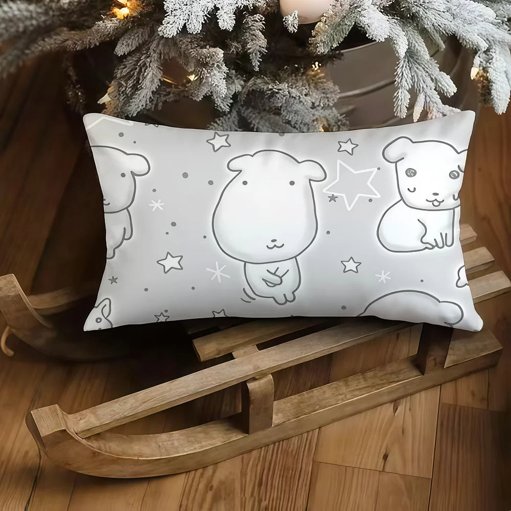GANADI Anime Cushion Cover, Double-Sided Printed 100% Polyester Decorative Pillowcase, Anime Throw Cushion Cover for Sofa, Bedroom, Bedding, Office, Car & Room Decor