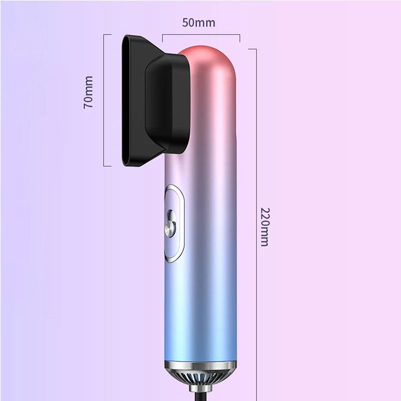 Portable 2-in-1 Hair Dryers Curling Comb Hairbrush Styling Tools Hair Dryers And Volumizer Blower Straightener Hand Hair Dryer