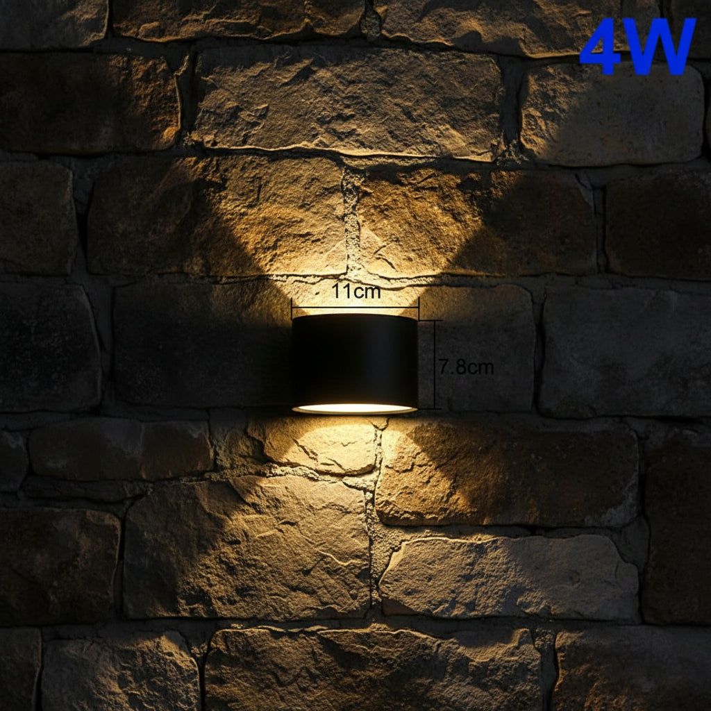 Modern LED Up & Down Wall Light – Outdoor & Indoor Exterior Sconce for Home & Garden