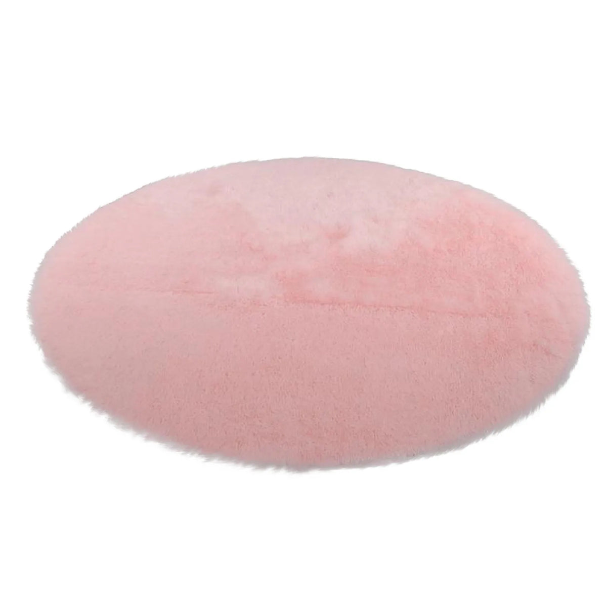 Faux Sheepskin Rug 40cm, Soft Shaggy Wool-Look Carpet Mat, Non-Slip Plush Floor Rug for Bedroom, Bedside, Living Room & Home Decor