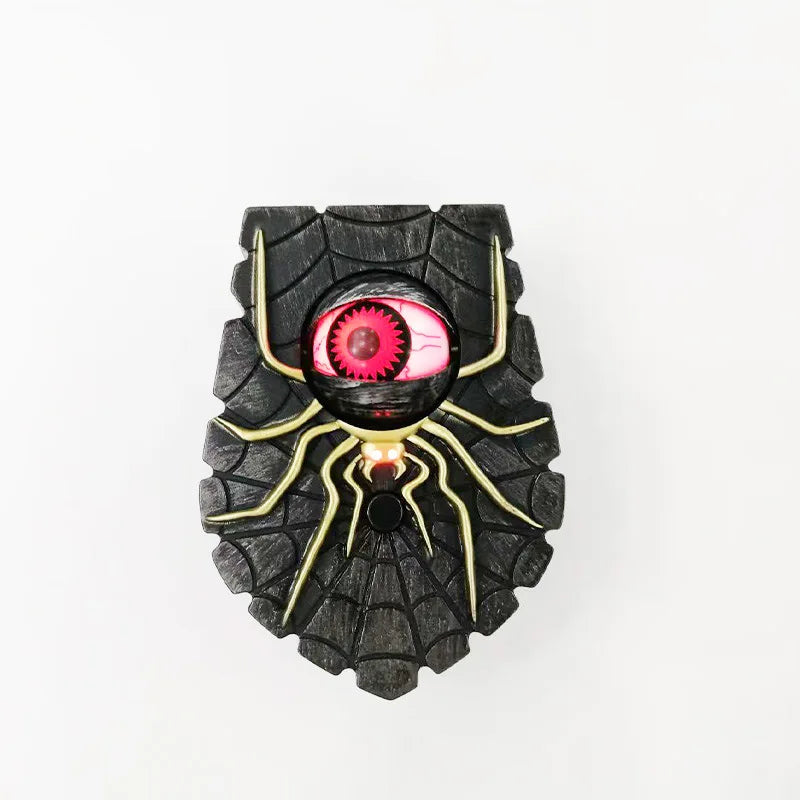 Halloween Tricky Props Eyeballs Doorbell Haunted House Decoration Scary Doorbell Eye Scene Decoration Pendant