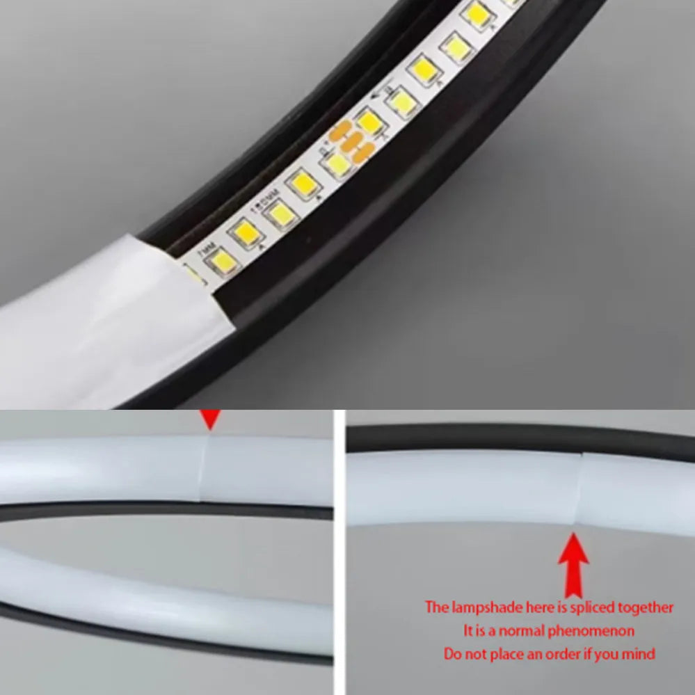 Modern LED Ceiling Light – Multi-Shape Minimalist Flush Mount Lamp with 3-Color Lighting
