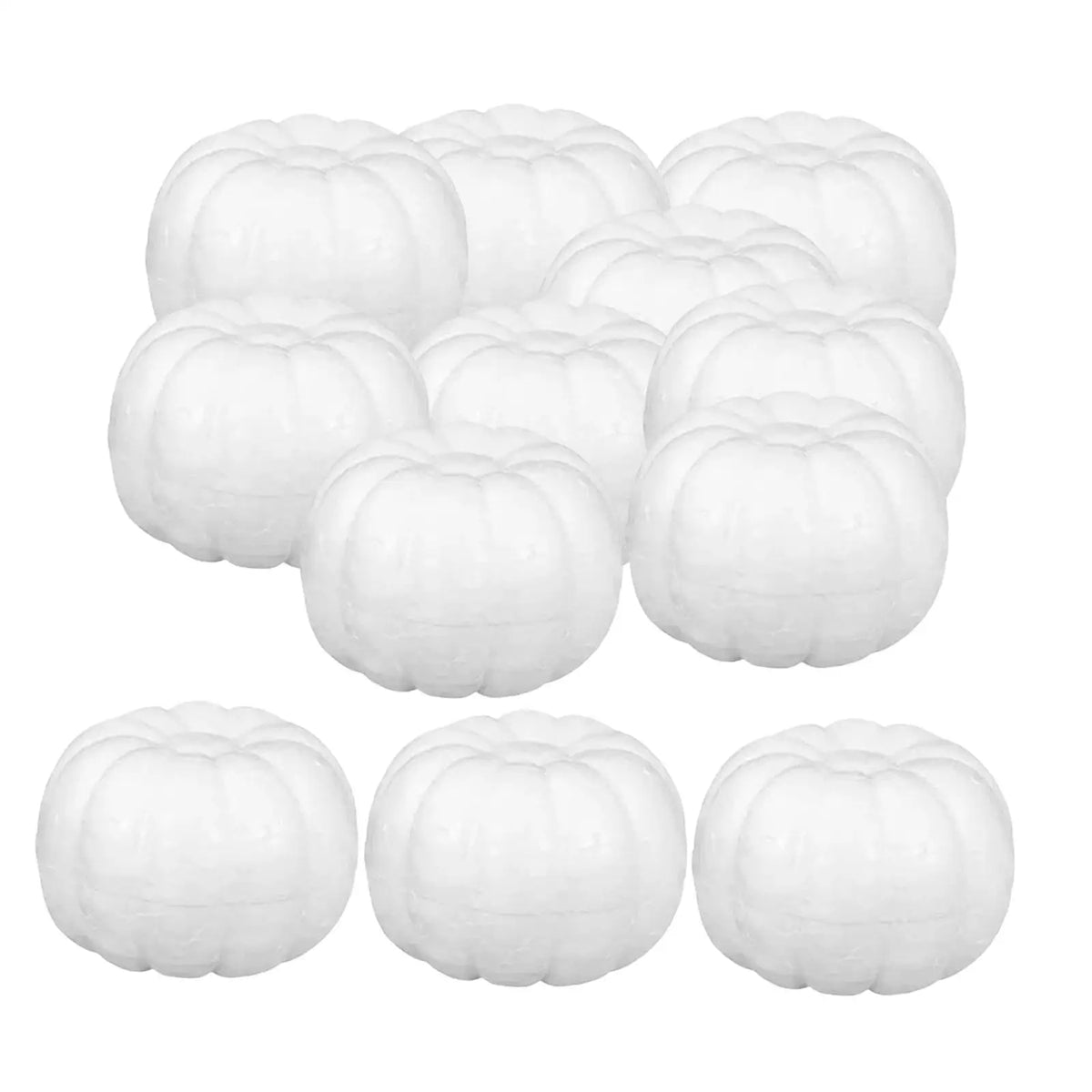 Halloween Foam Pumpkins Props Handmade Artificial Pumpkins for Halloween School Projects Birthday Autumn Fall Harvest Decor