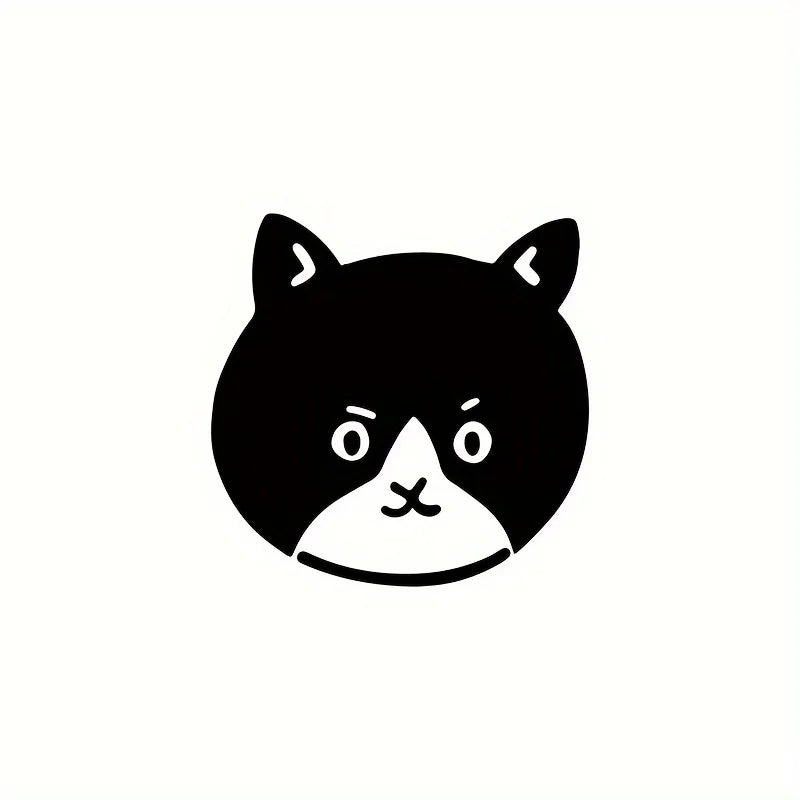Japanese Cute Cat Door Curtain, Cartoon Hanging Curtain for Bedroom & Kitchen, 1-Panel Polyester Room Divider with Blackout Design for Home, Office & Cafe Decor