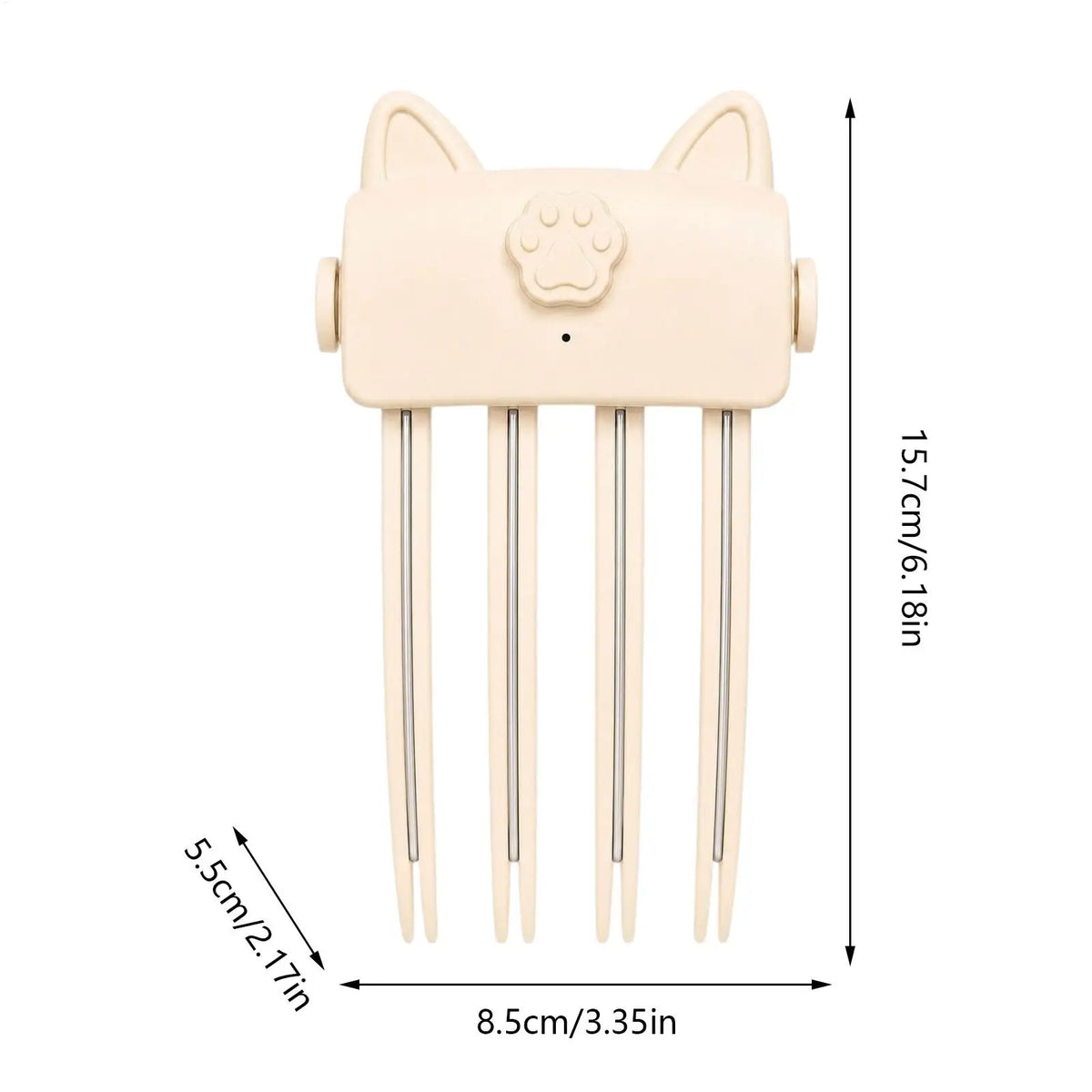 Hair Volumizing Iron 2 Heating Levels Portable Lifting Clamp Comb USB Rechargeable Cordless Volumizing Root Lifter Tool for Flat