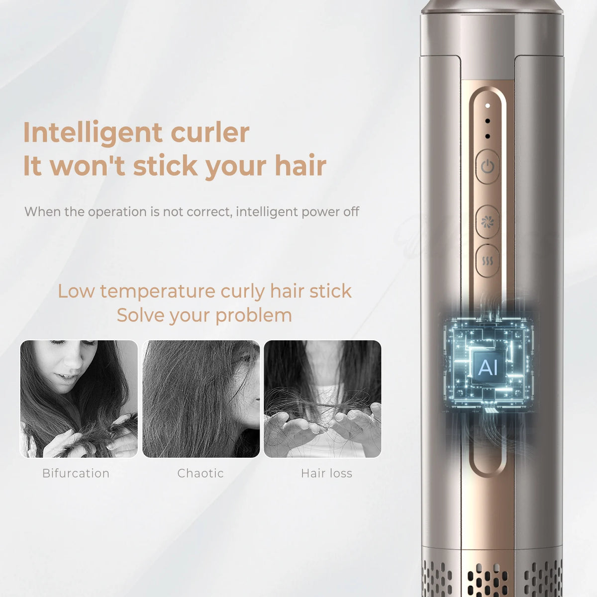 Professional 7 in 1 Air Flow Hair Styler Volumizer Brushes Negative Ionic Curler Dryer Blower BLDC Hair Dryer Salon Equipment