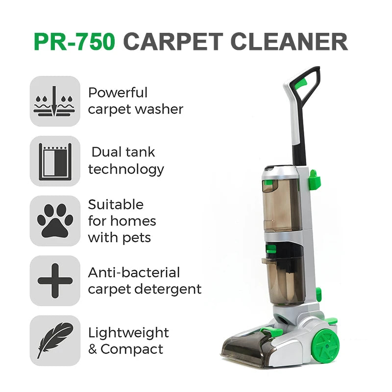 Handheld Upright Electric Carpet Cleaner Household Upholstery Sofa Cleaning Machine Shampoo Spot Cleaner For Rugs And Fabric