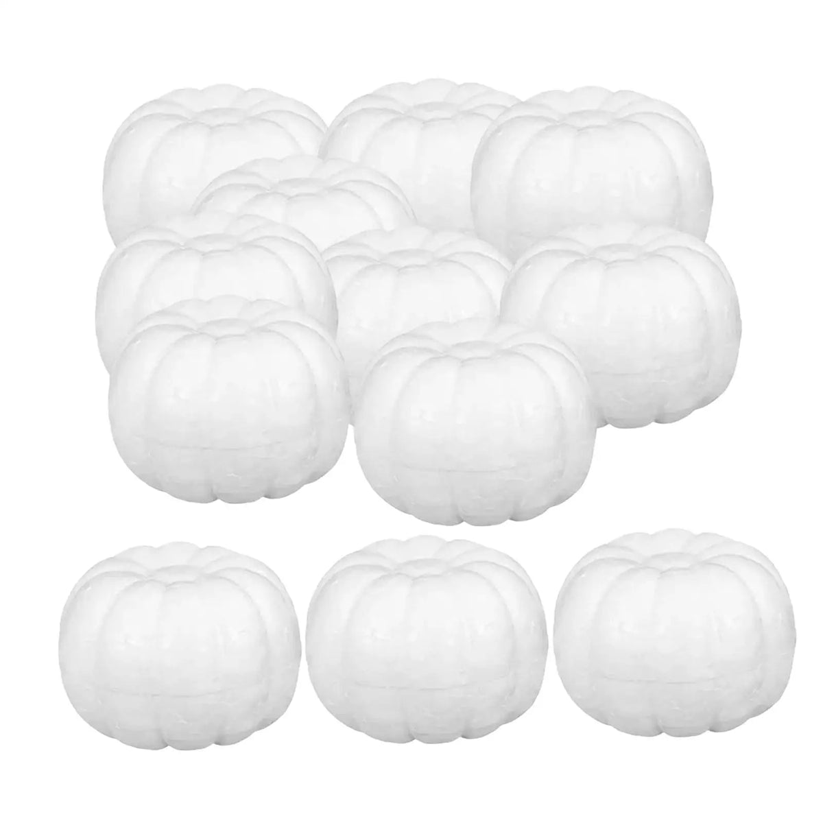 Halloween Foam Pumpkins Props Handmade Artificial Pumpkins for Halloween School Projects Birthday Autumn Fall Harvest Decor