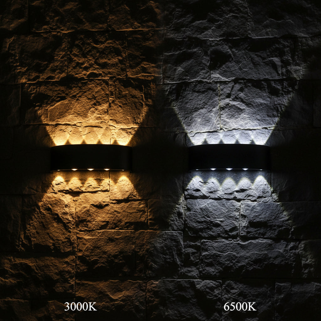 Modern LED Up & Down Wall Light – Outdoor & Indoor Exterior Sconce for Home & Garden