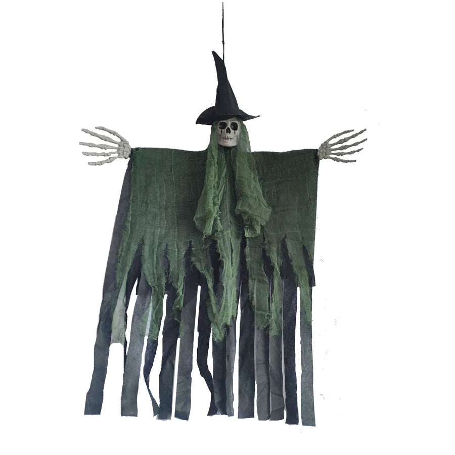 Halloween Hanging Skeleton Ghosts Decor Halloweens Skeleton Flying Ghost Haunted Haunted House Prop Party Decorations