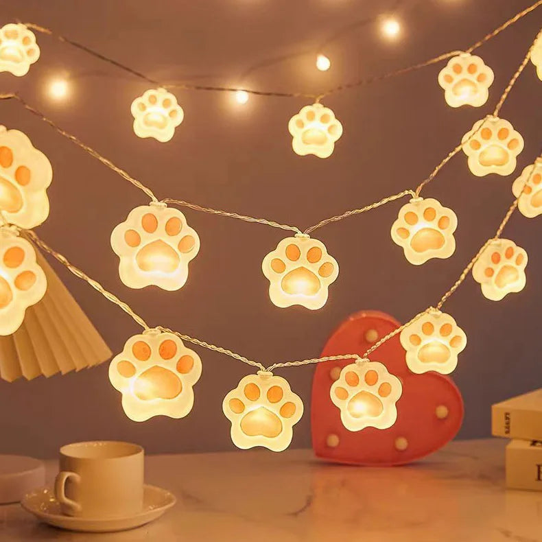 2026 Christmas LED String Lights, Animal Fairy Lights with Warm White & RGB Options, Battery-Powered Twinkle Lights for Bedroom, Window, Wall, Party & Holiday Decor