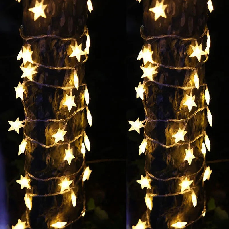 LED Star Fairy String Lights – USB & Battery Powered | Christmas, Wedding & Home Decor