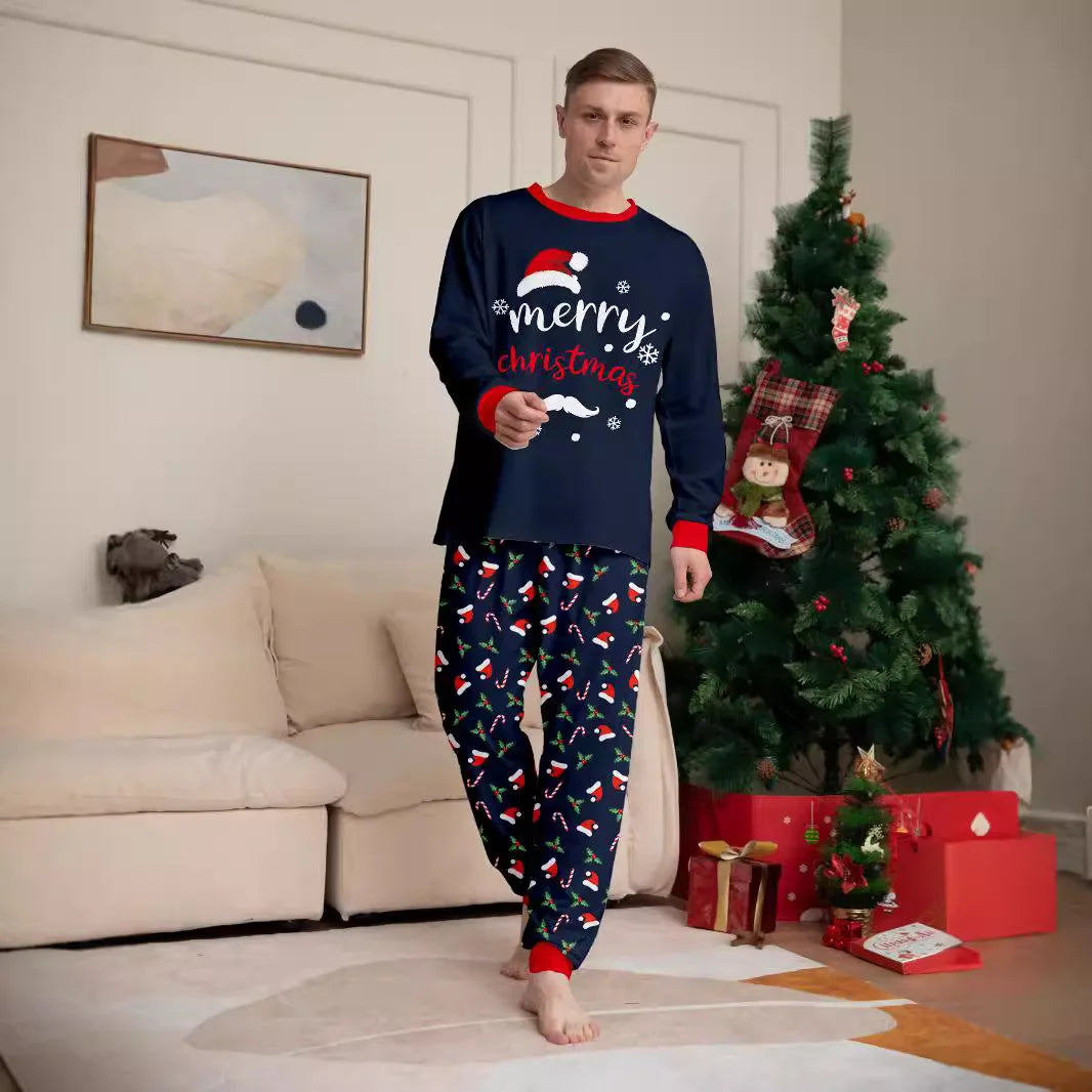 Family Couples Christmas Pajamas Matching Sets Womens Mens Pjs Long Sleeve Sleepwear Holiday Lounge Sets 2026