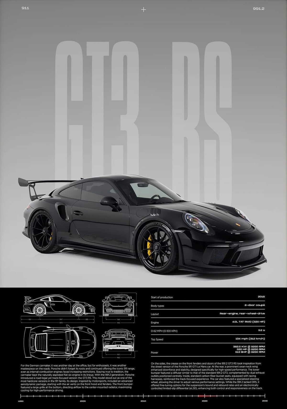 Classic Simple Wall Art Cars Luxury Esthetics Super Sports Car HD Canvas Print Poster Home Living Room and Bedroom Decoration