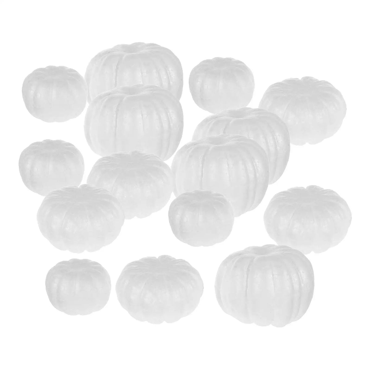Halloween Foam Pumpkins Props Handmade Artificial Pumpkins for Halloween School Projects Birthday Autumn Fall Harvest Decor