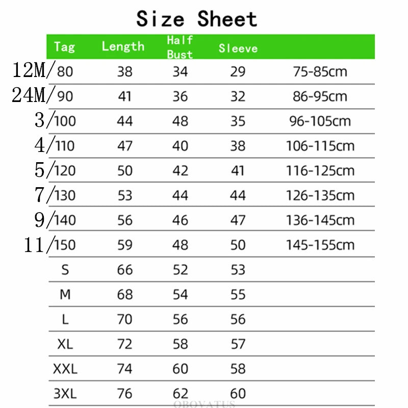 Long Sleeve Family Matching Outfit Family Look Mother and Daughter Blouse Dad And Son Shirt Fashion Clothing Couple Outerwear