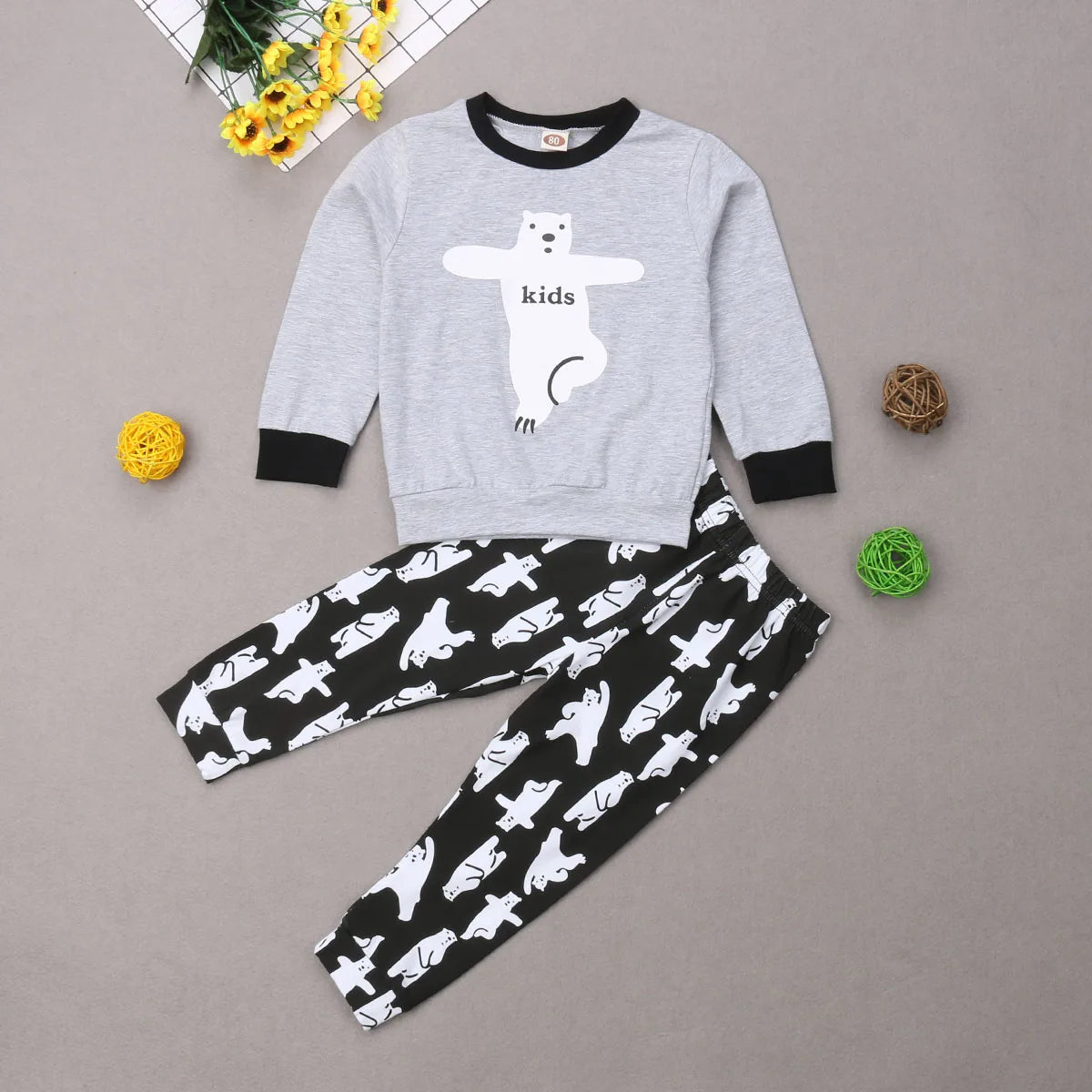 Matching Family sleepwear 2PCS/1PCS Pajamas Set Family loungewear Collection Sleepwear Nightwear Long Pajamas Set