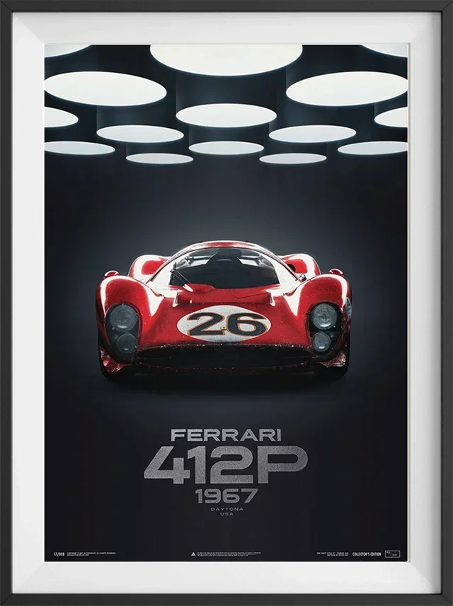 Retro Cars Poster Aesthetics 24 Heures Good Word Race 911 Endurance race F1 Motorsport Wall Art Kawaii Room Decor Canvas Posters
